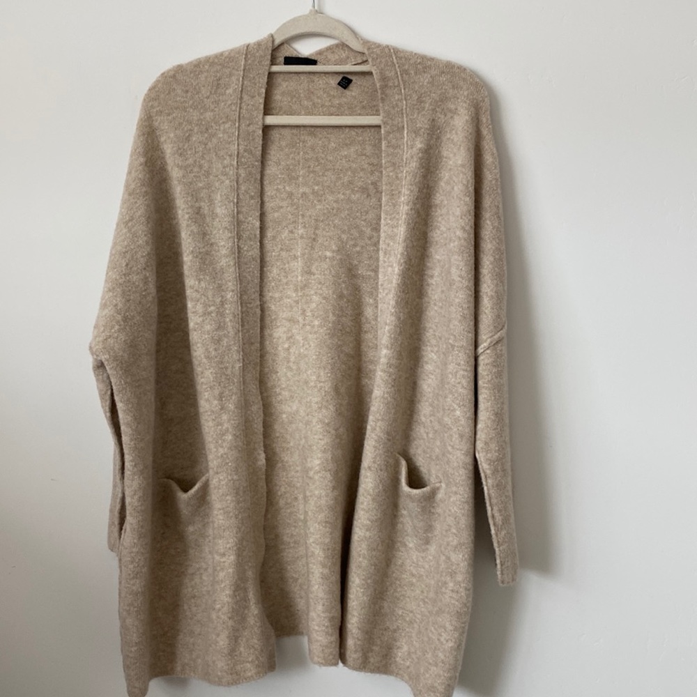 ATM Wool Blend Sweater Cardigan Coat Size: S